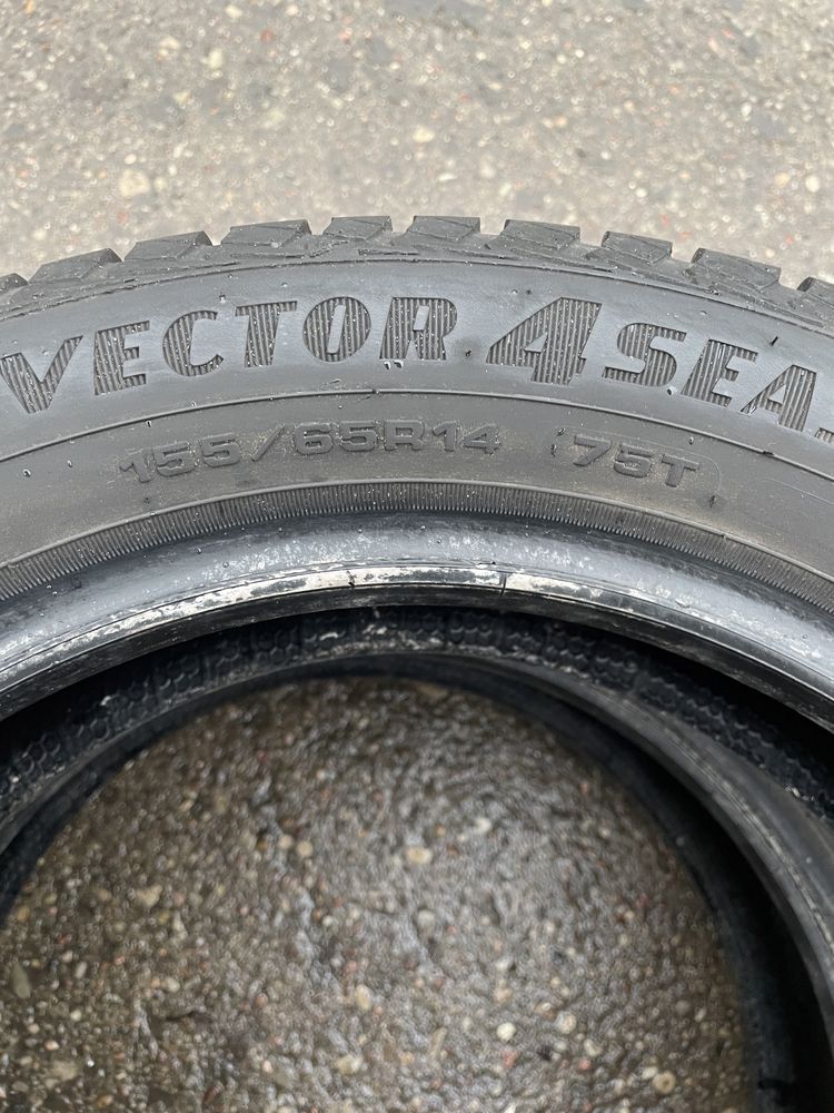 Opony Goodyear 155/65r14 75T Vector 4 Seasons - 2szt wielosezonowe