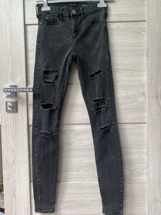spodnie czarne River Island roz. XS