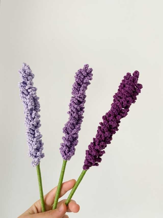 Lavanda em Crochet