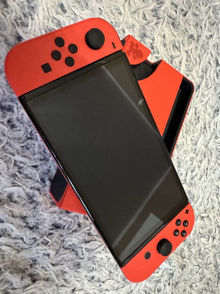 nintendo switch oled mario red edition