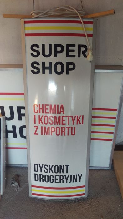 Reklama świetlna, kaseton rama 46 cm x 125 aluminum.