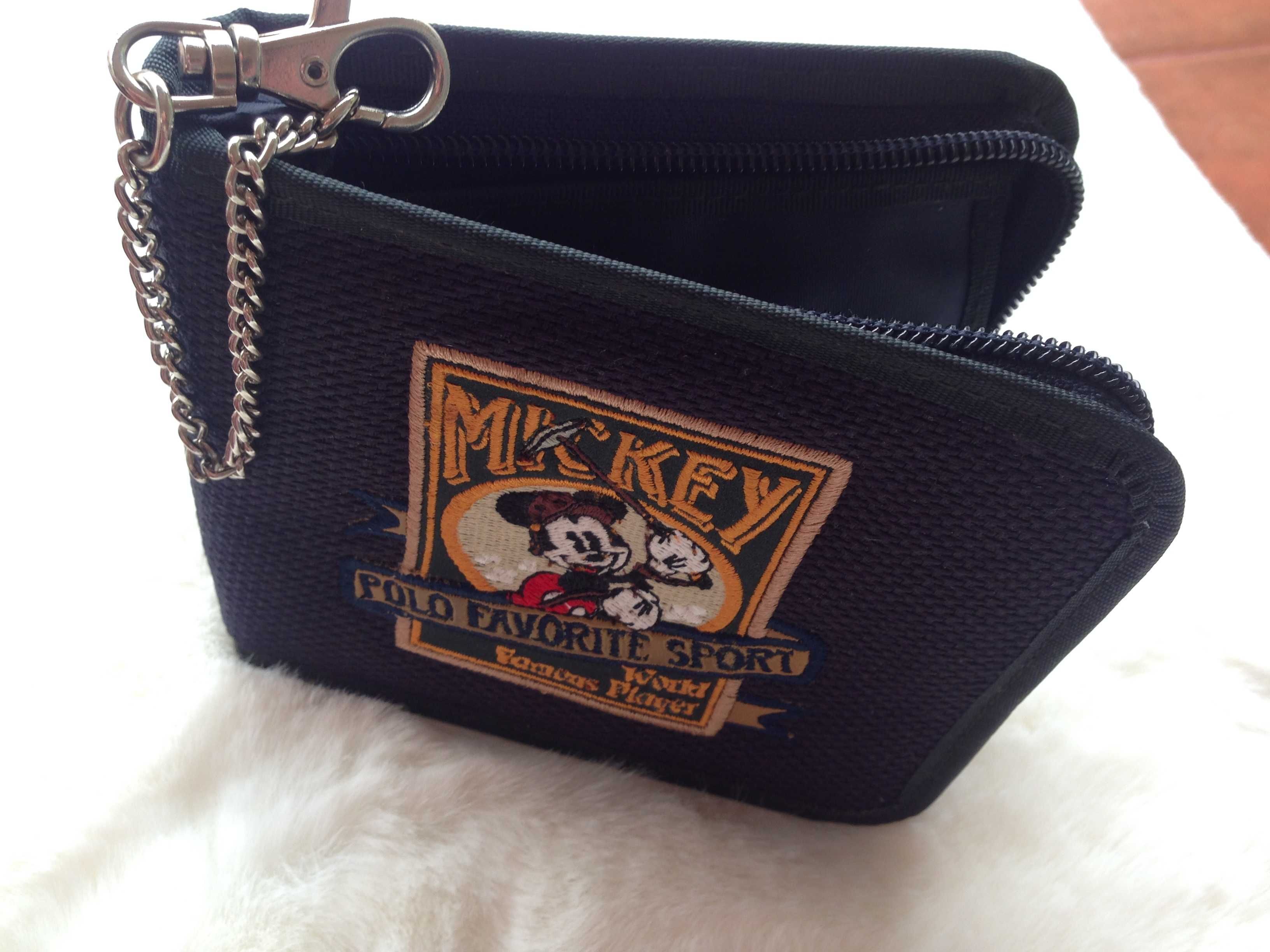 Porta-Moedas Polo Sport Mickey.Bonecos vintage, Disney, Snoopy.