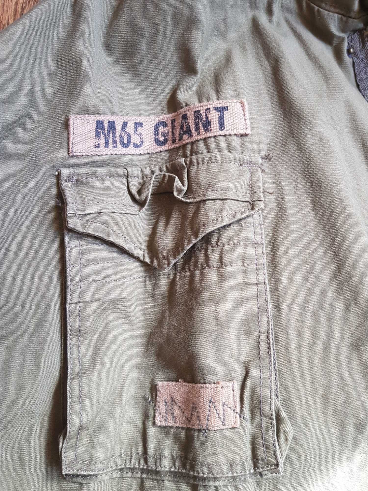 Парка Brandit M65 Giant Olive, дуже великий розмір, СПРАВЖНІЙ 4XL