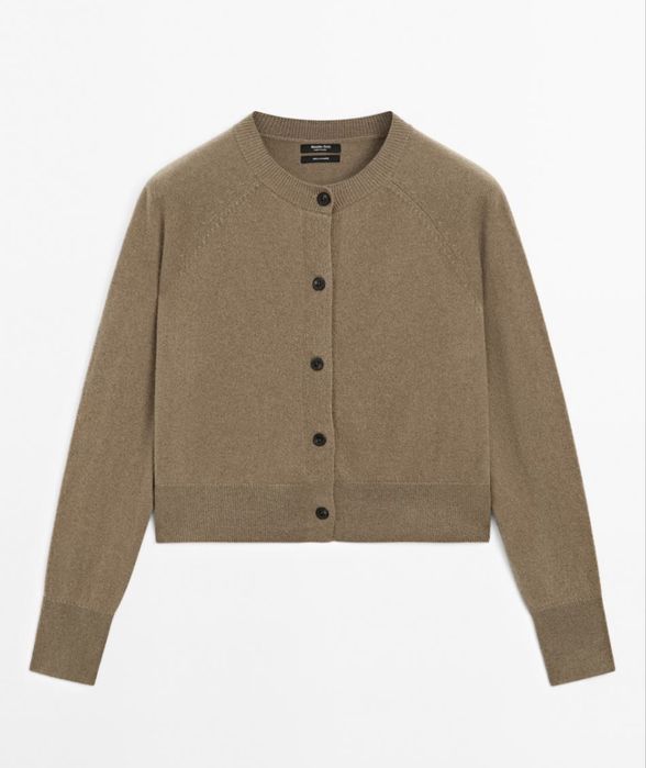 Kardigan kaszmirowy Massimo Dutti rozmiar S