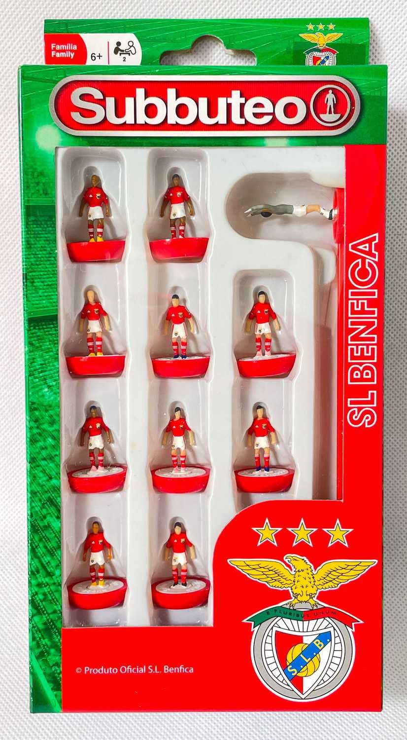 Bonecos Miniatura SL BENFICA Subbuteo Brinquedo Bolos de Anos Jogo