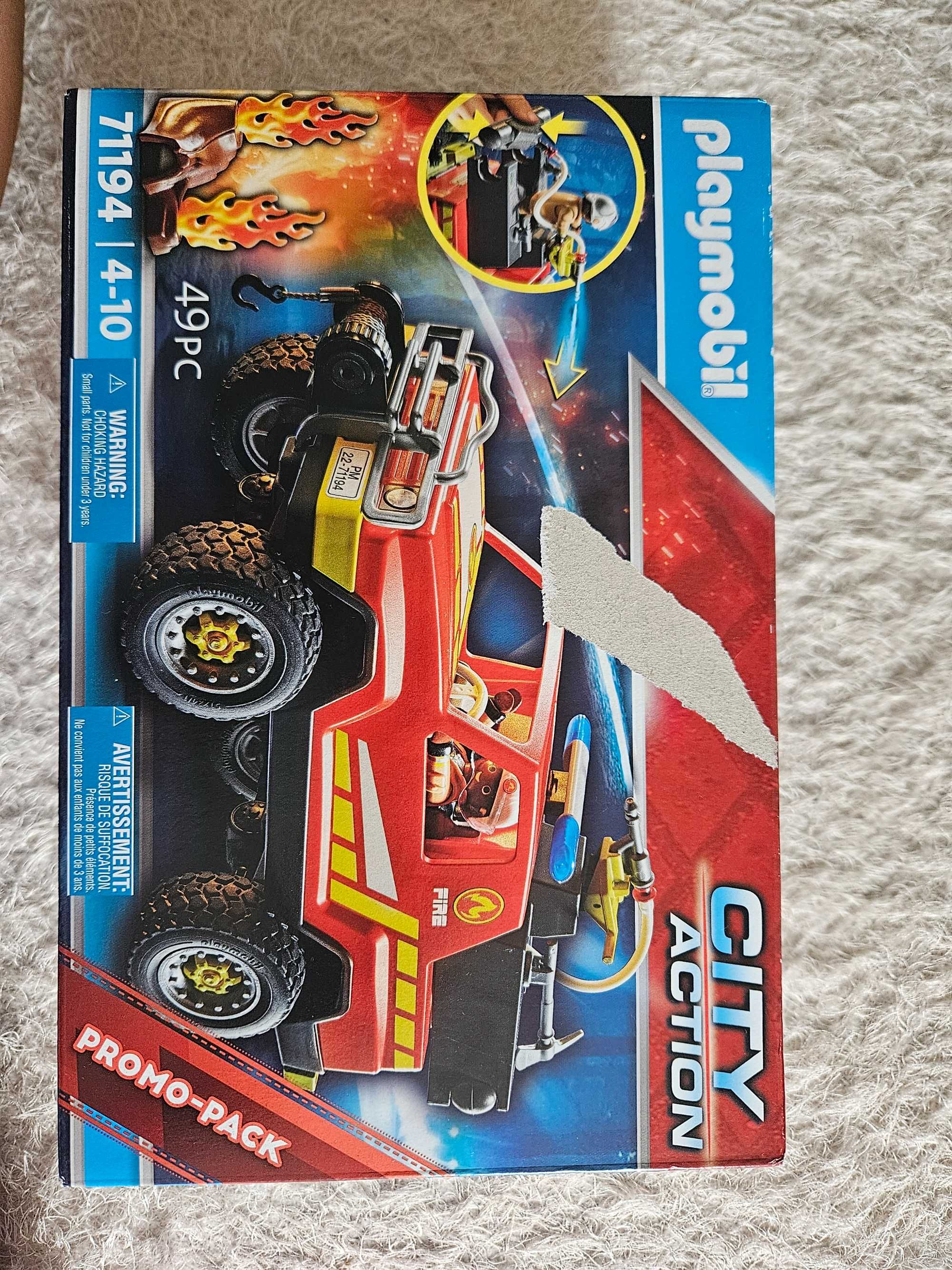 Carro bombeiros playmobil