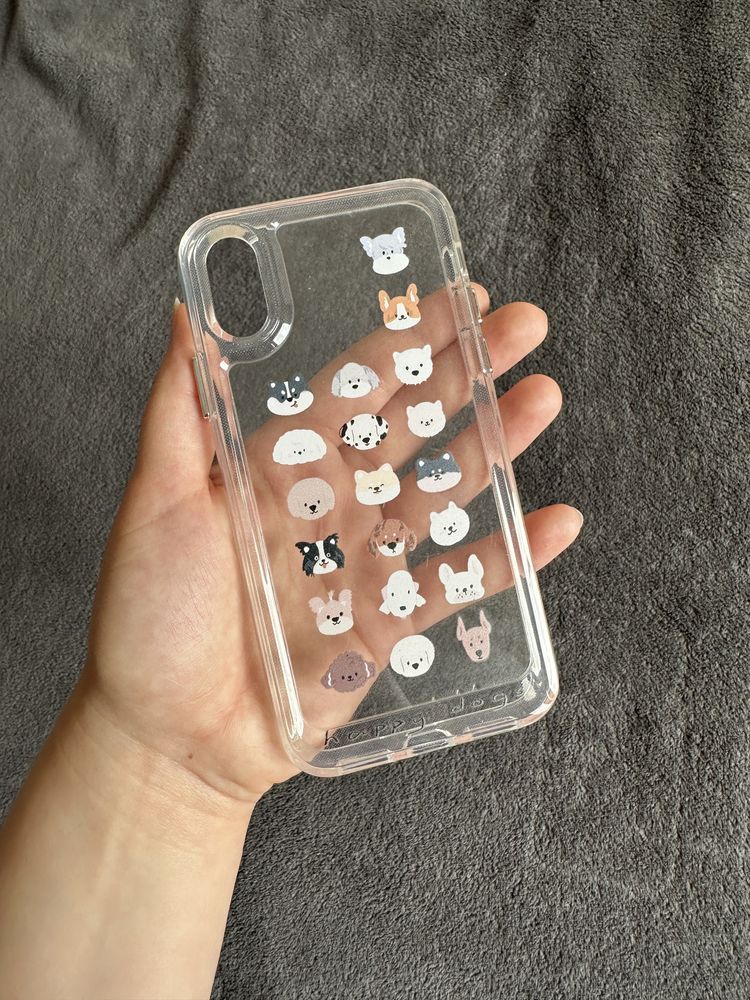 Obudowa case iPhone X iPhone XS szkło matowe