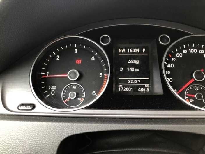 VW Passat 2.0 TDI 140KM,Comfortline DSG, 172 tys. 2013, Salon Polska