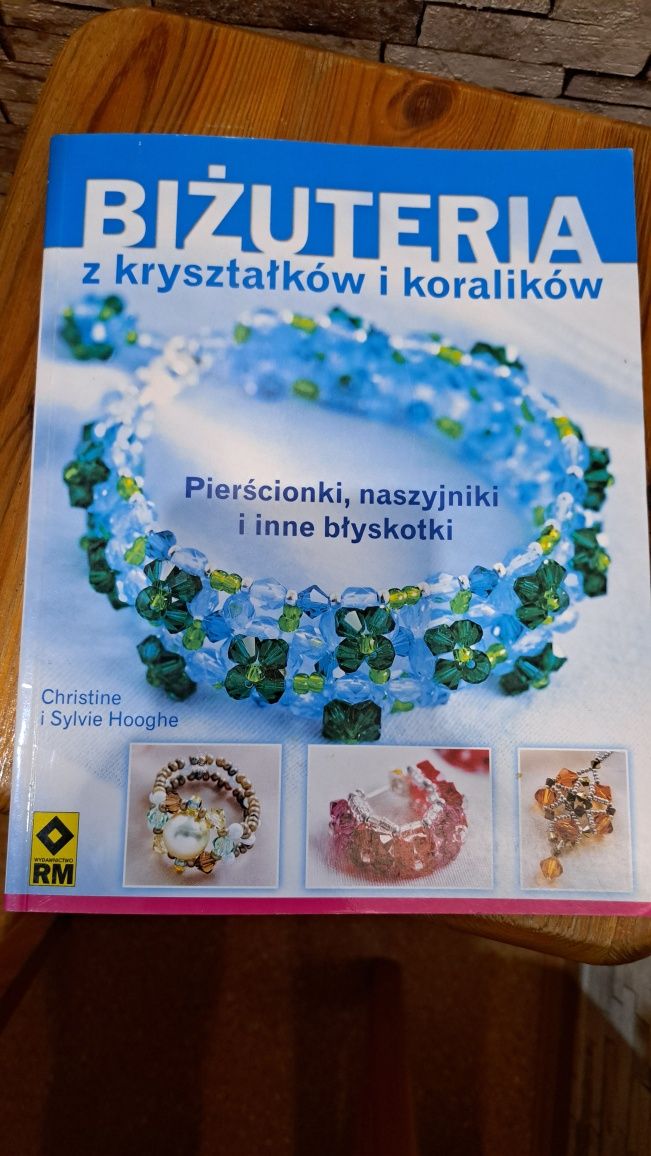 Biżuteria z kryształków i koralików książka nowa