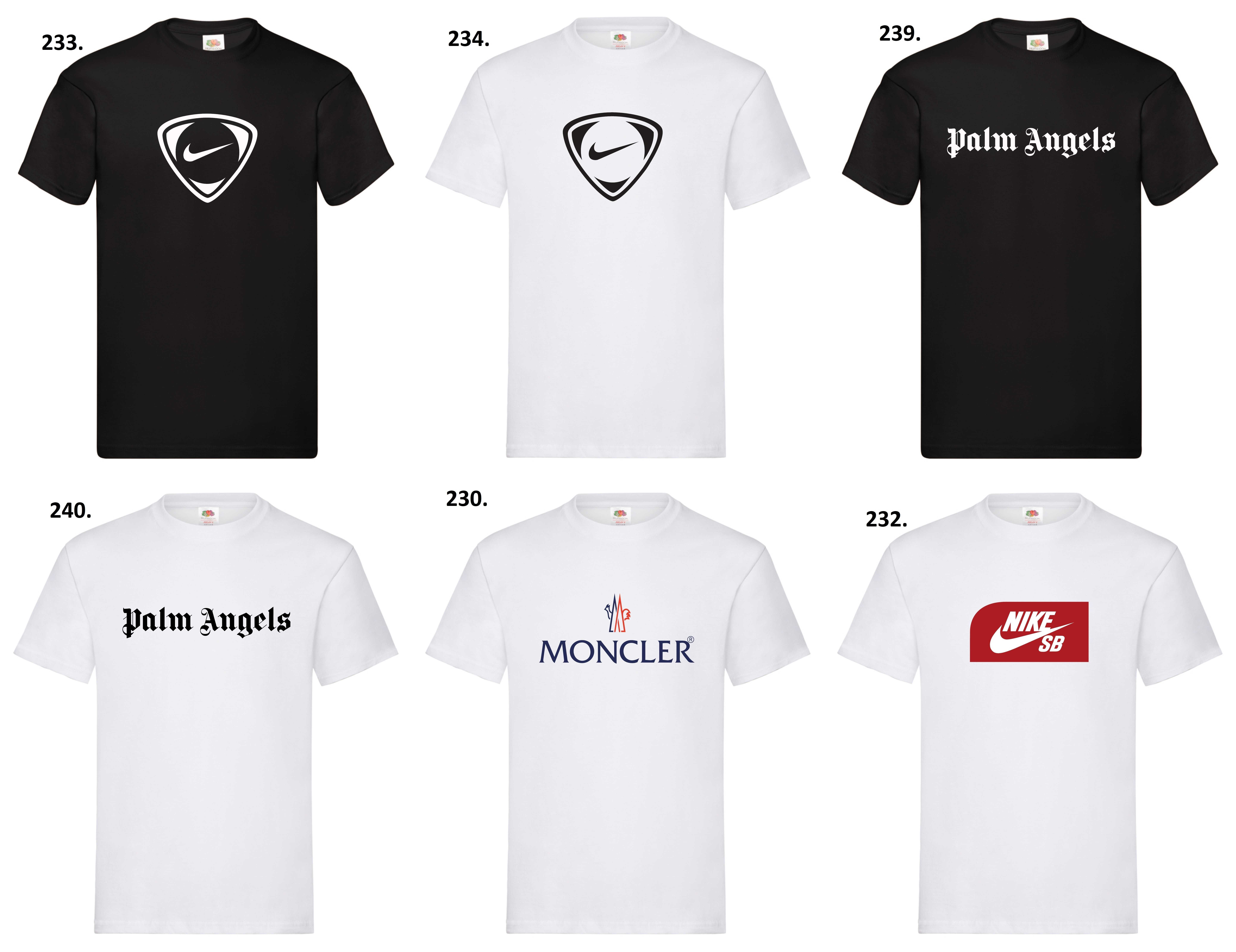 Koszulka męska mix wzorów / T-shirt męski super jakość