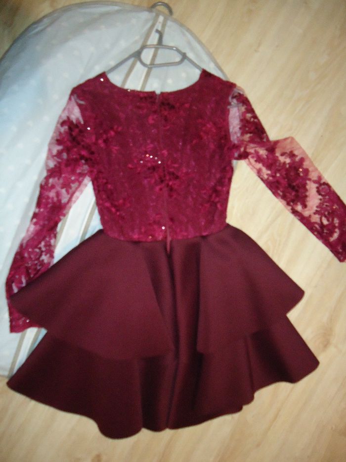 Sukienka EMO roz 34-XS