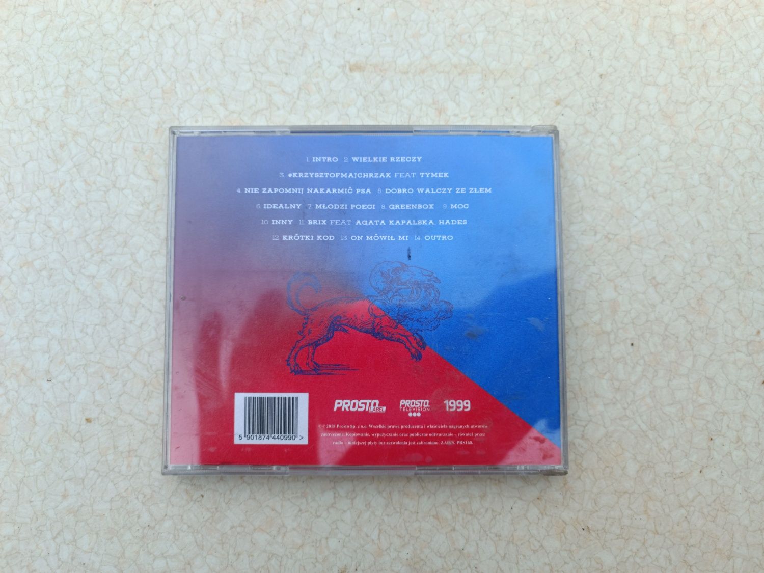 Płyta CD sensi DJ Kebs - Nie zapomnij nakarmić psa