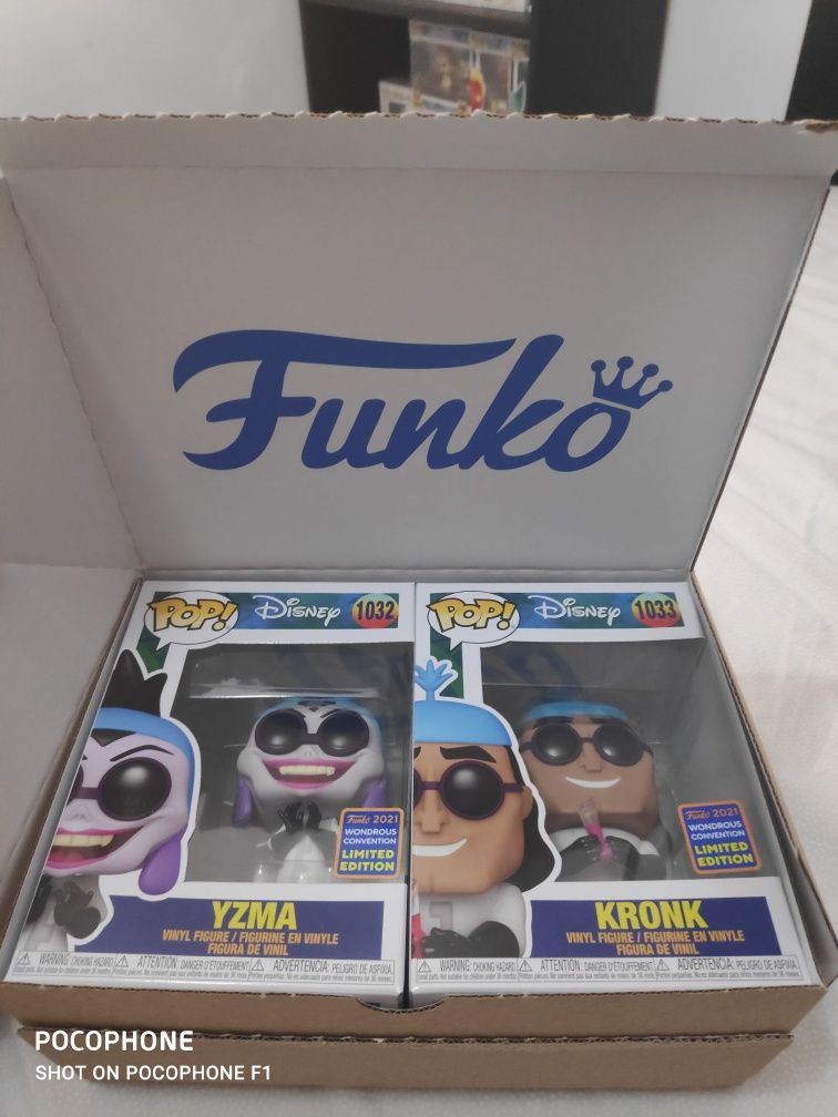 Funko pop pack yzma e kronk lab suits