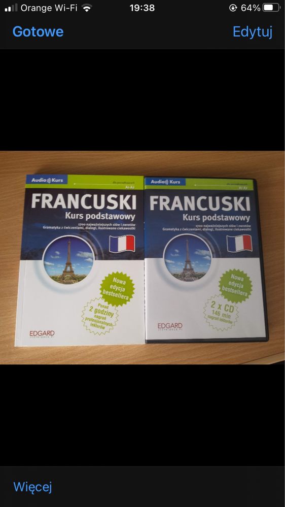 Kurs podstawowy z jezyka francuskiego