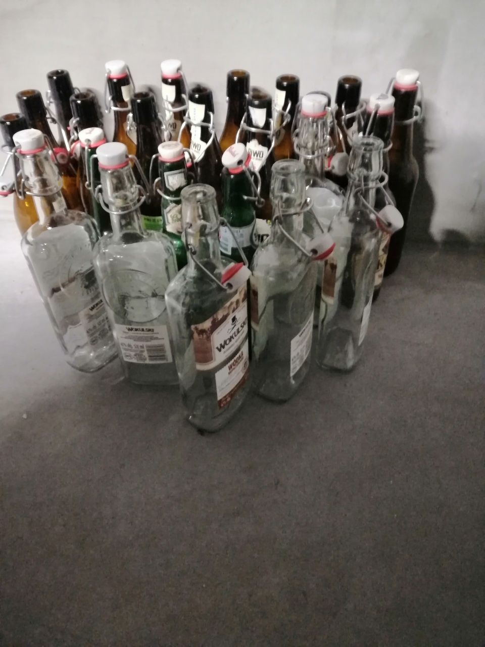 Butelki z kapslem ceramicznym
