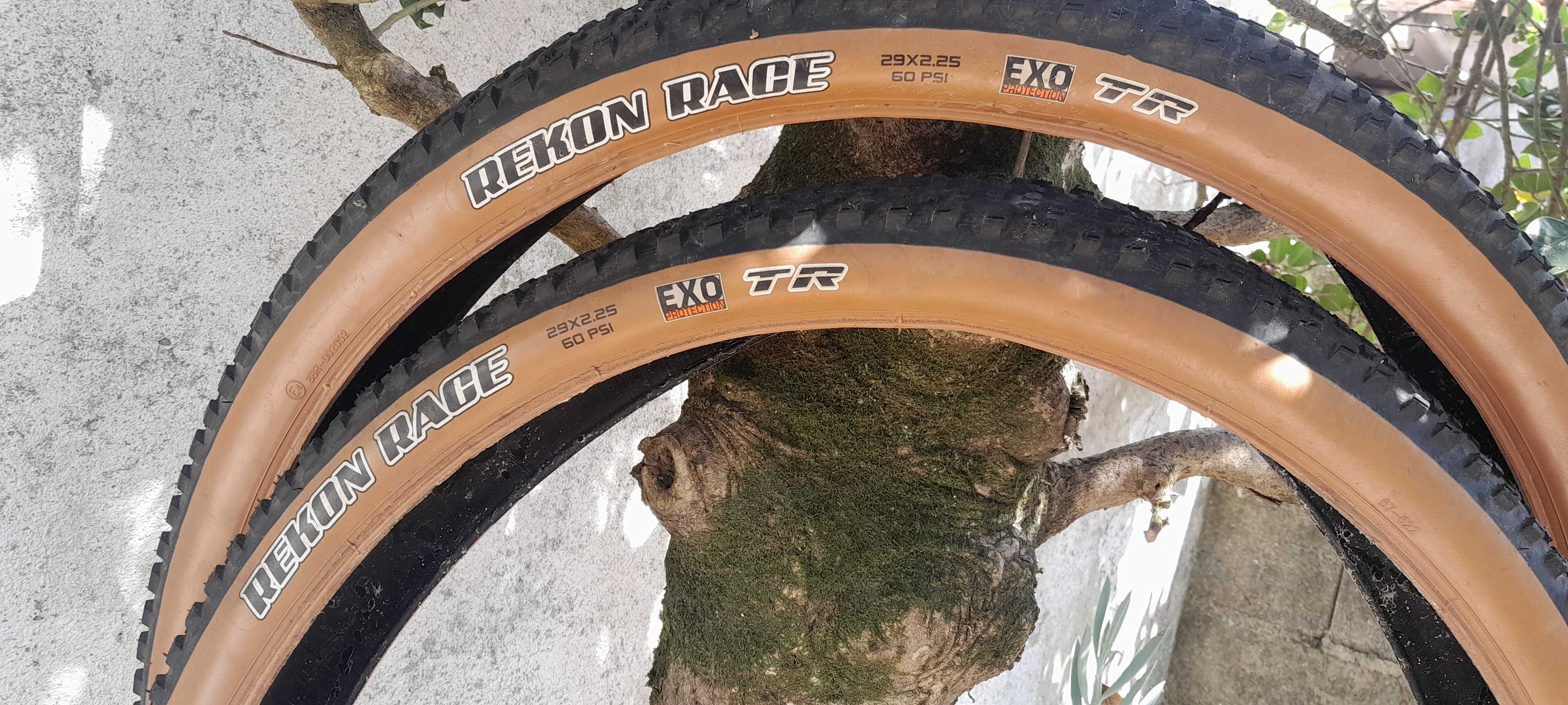 Pneus de MTB como novos.