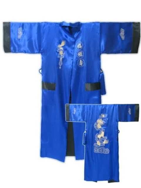 kimono szlafrok dwustronny