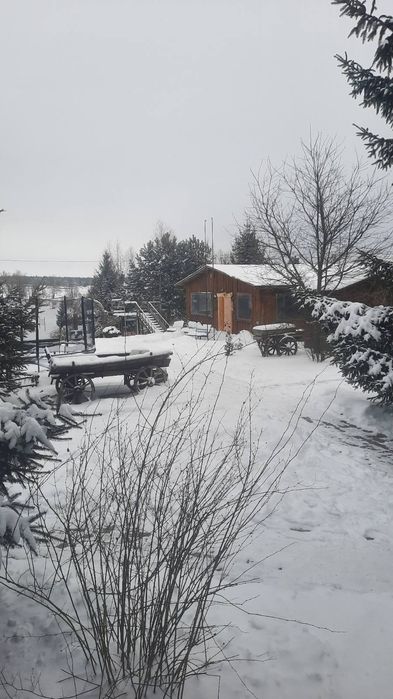 Баня, сауна на дровах на Андріївських озерах.