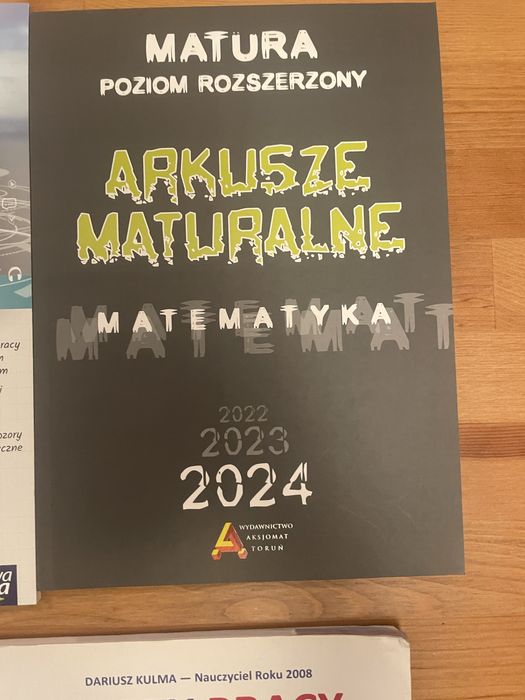 Zestaw książek matematyka rozszerzona matura 6 książek egzamin arkusze