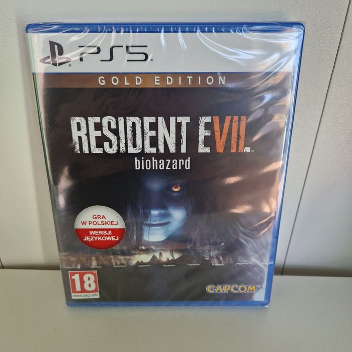Resident evil biohazard 7 PL nowa folia ps5 PlayStation 5