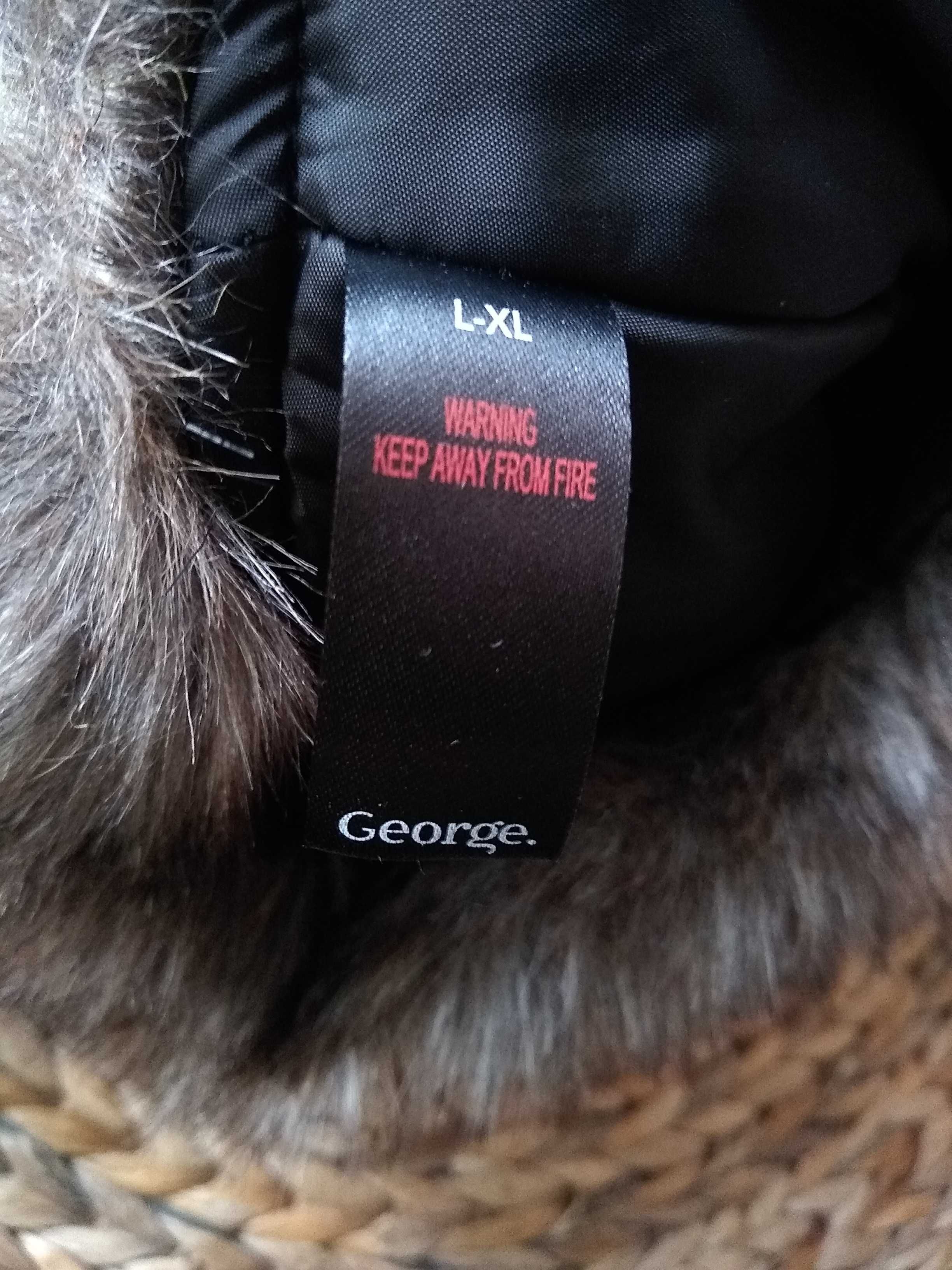 George  NOWA Dziecięca zimowa czapka uszatka, Rozmiar L-XL
