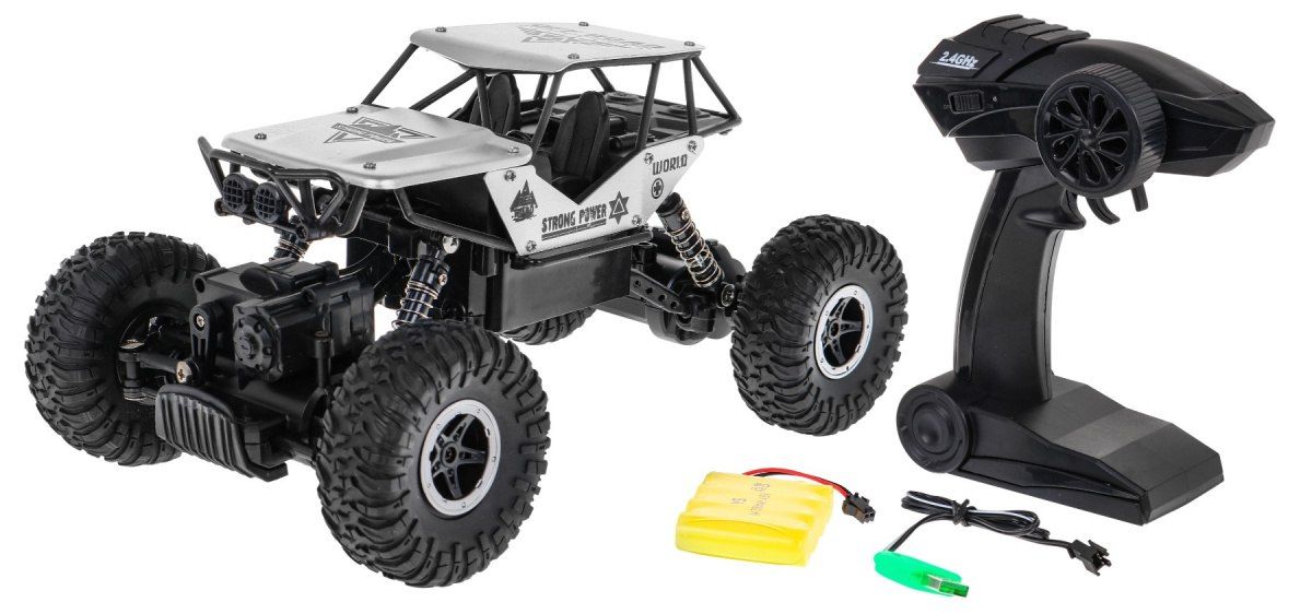 Crawler Monster dla dzieci 6+ Zdalnie sterowany 1:18 Ekstremalna jazda