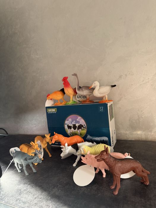 Набір фігурок свійських тварин 12 шт.