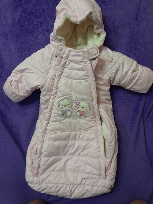 Зимовий конверт на дівчинку