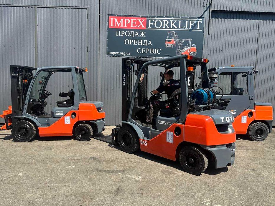 Навантажувач газ-бензиновий TOYOTA 2.5т, 2018рік, погрузчик Тойота