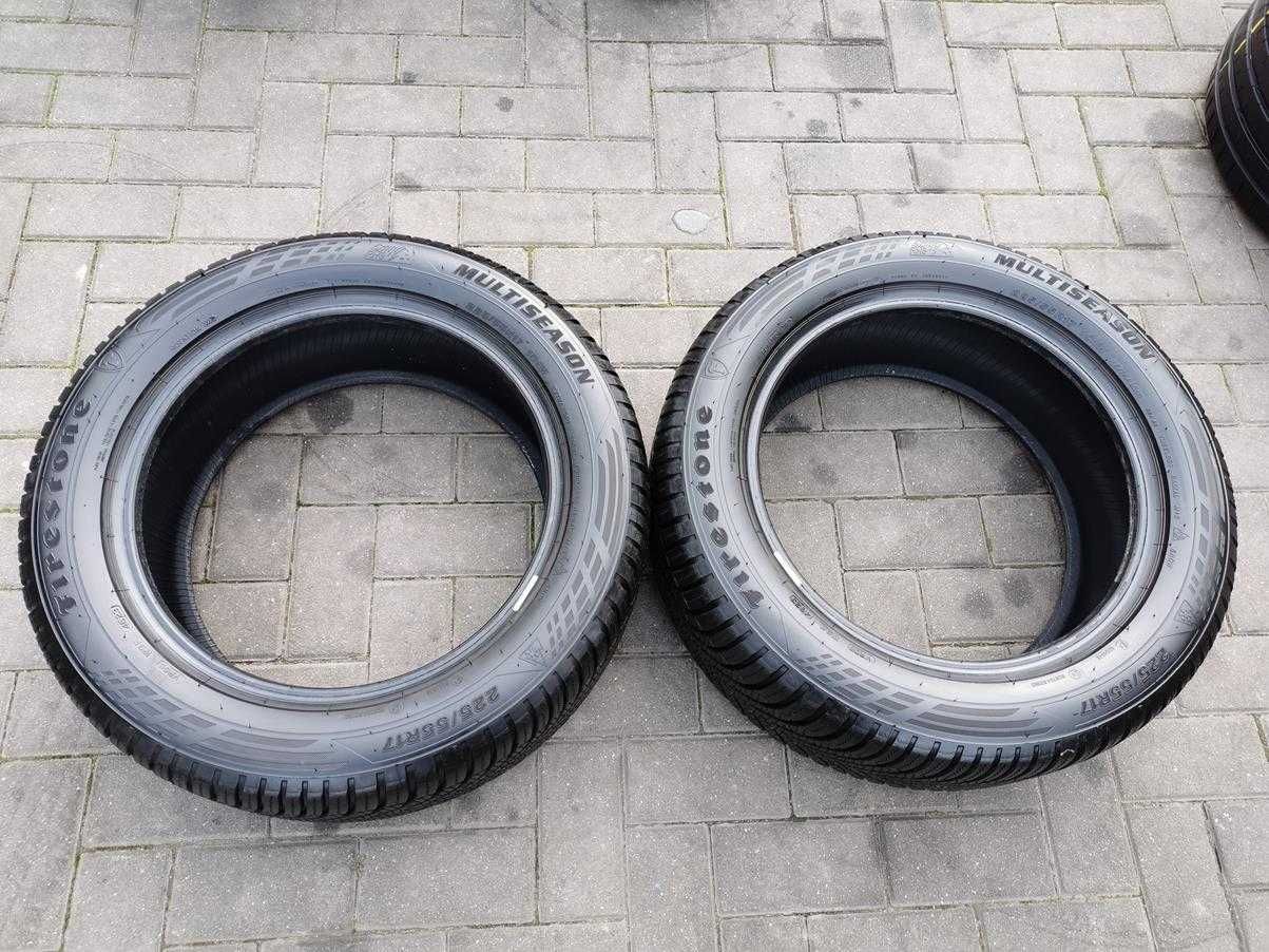 225/55 101W R17 FIRESTONE Multiseason 7mm 2024r Całoroczne Opony 2szt