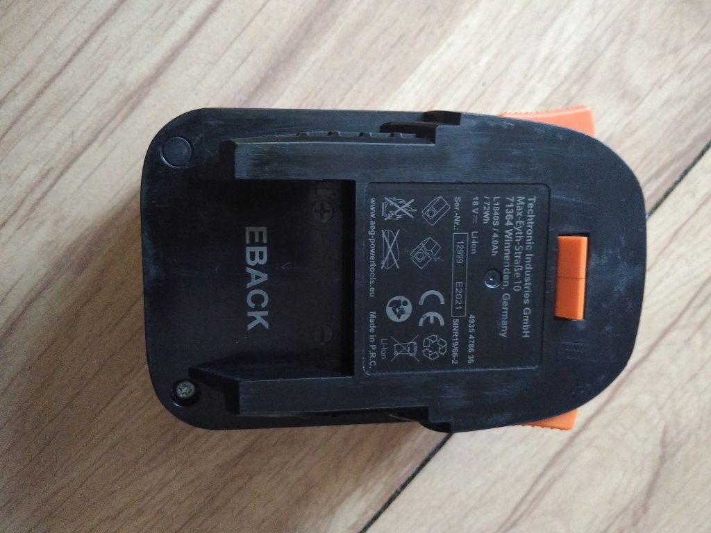 AEG akumulator 2,0ah
