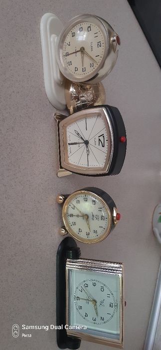 Будильник слава пионер мир дорожный 100% рабочие идеальное состояние