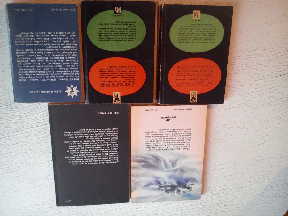 Stawka większa niż życie, Święty, Sokół maltański książki z PRL zestaw