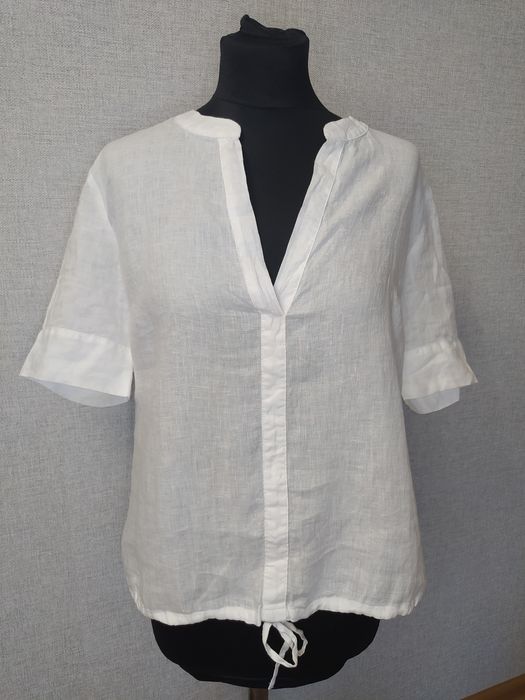 Gerry Weber, damska bluzka lniana, r. 36