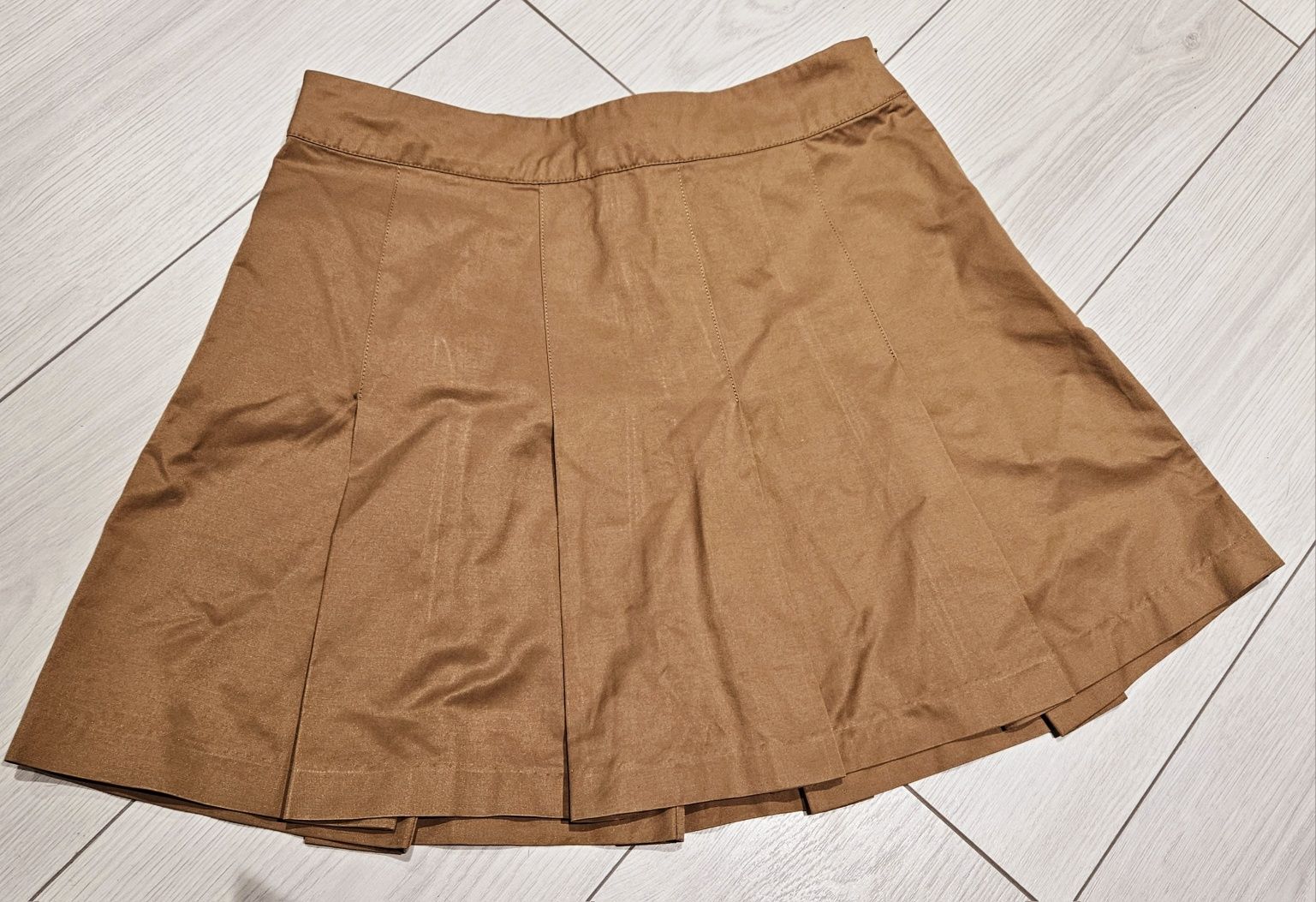 Mini spódniczka z zakładkami H&M