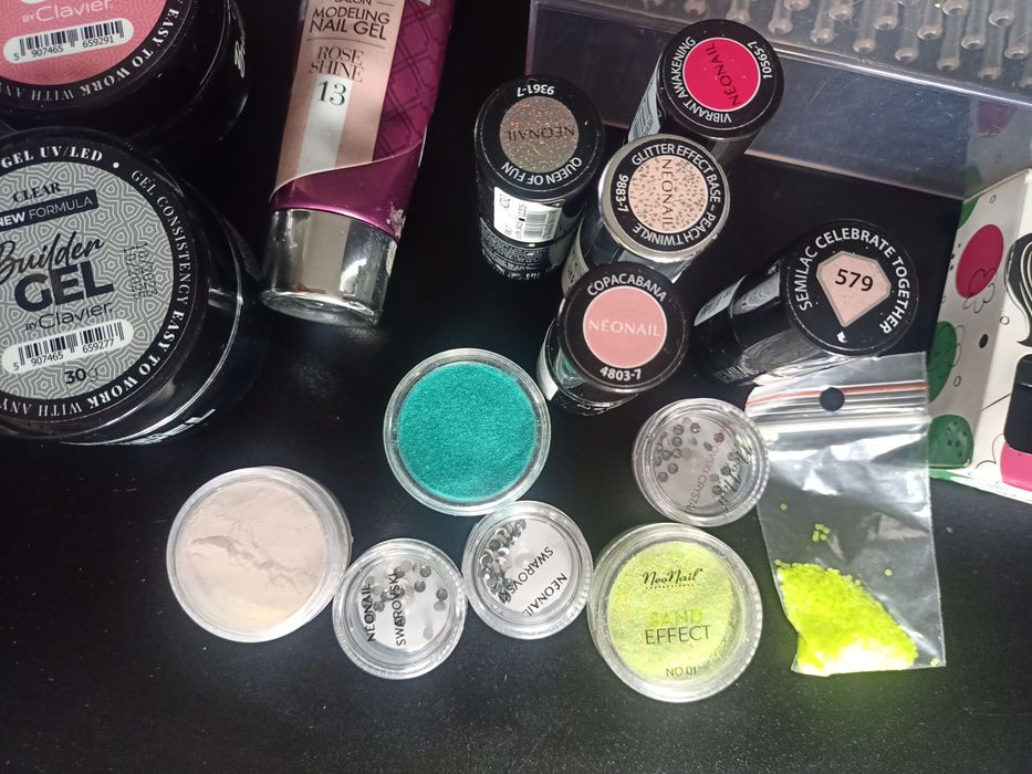 Nowe lakiery hybrydowe żele neonail clavier victoria vynn Swarovski