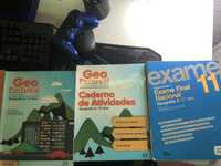 livros de geografia preparacao para exame 11 ano