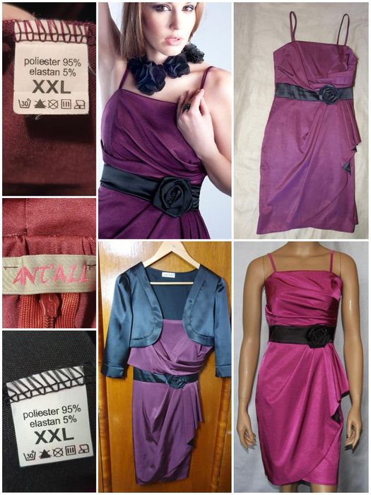 Жіночі святкові коктейльні сукні L (4 штуки)