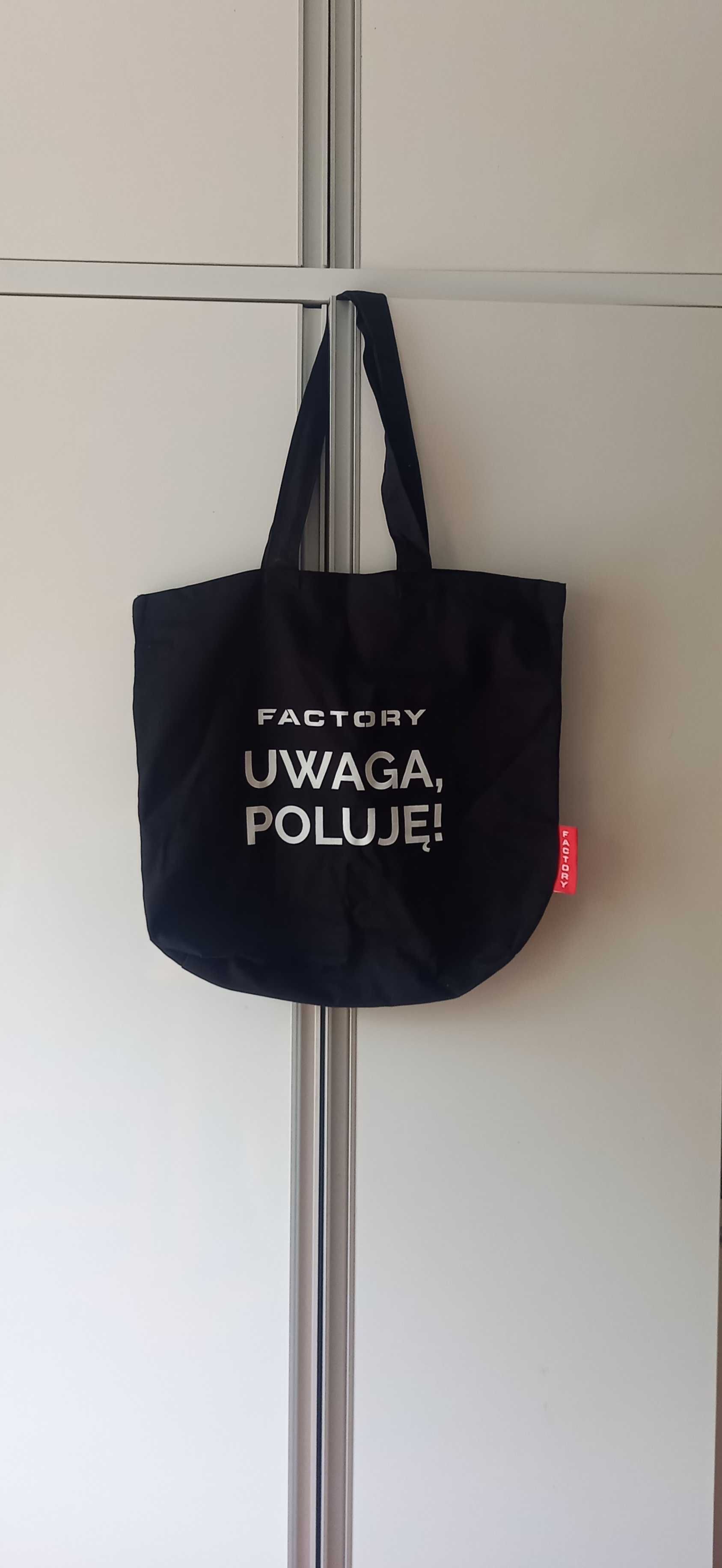 Torba  na zakupy FACTORY prezentowa UWAGA POLUJĘ