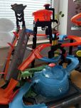 Hot wheels Mega Myjnia Atak Krokodyla