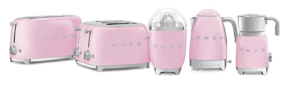 Тостер smeg TSF02PKEU