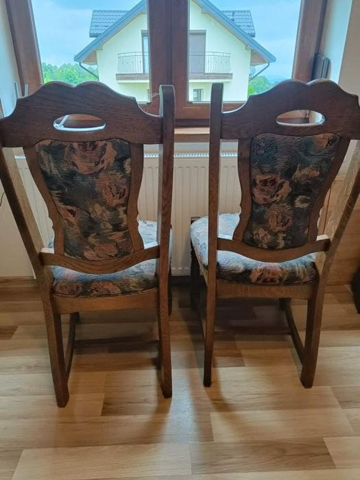 Stół dębowy rozkladany