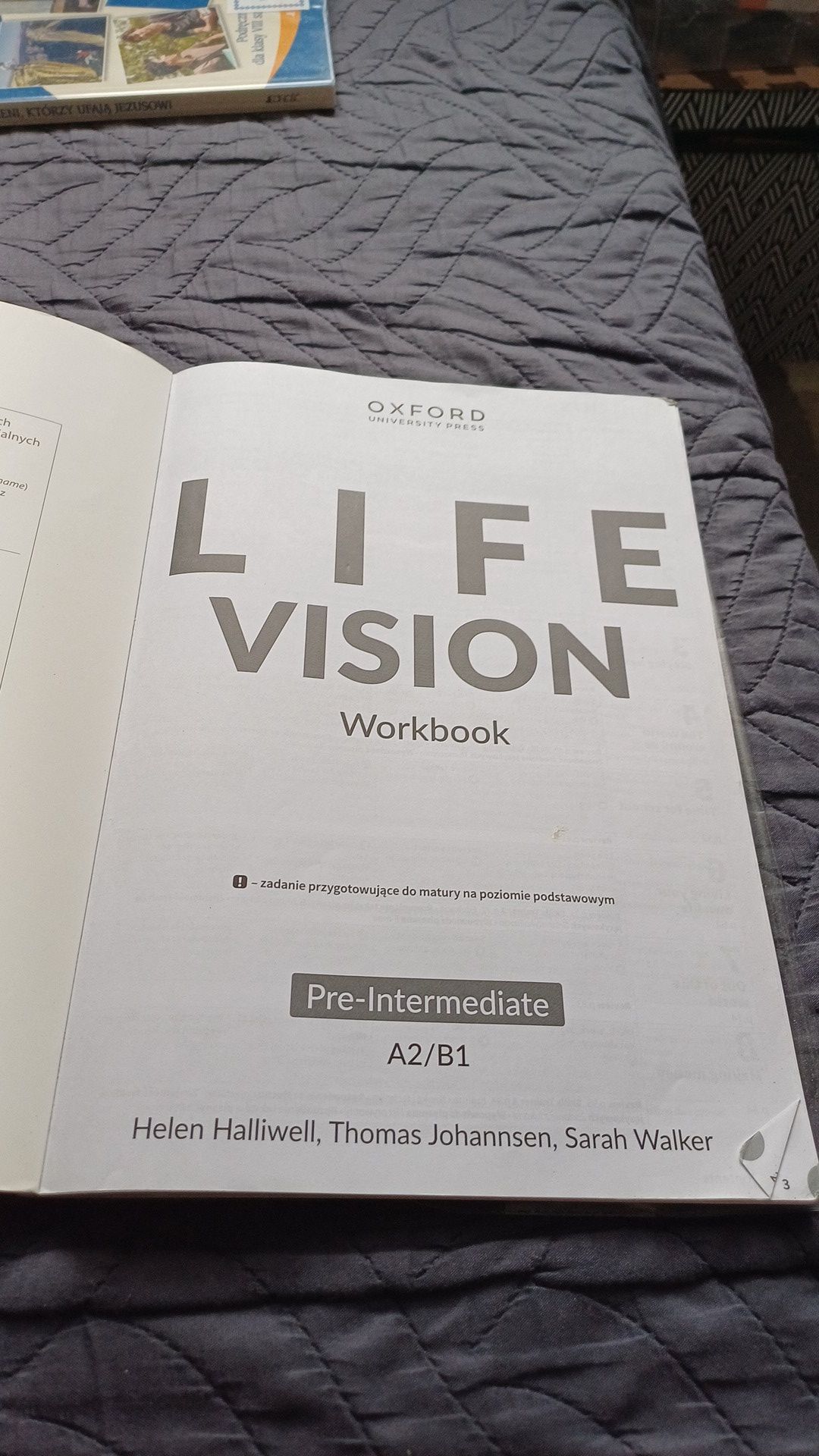 Książki life vision a2/b1