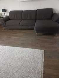 Duża wygodna Sofa narożnik ROM  funkcja spania 160x200 pianka bultex