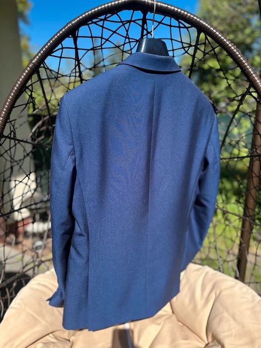 Granatowy garnitur Maurice Olbert Slim Fit rozmiar 54 (182/94)