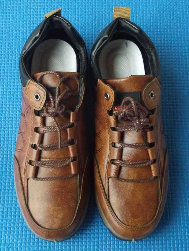 Туфли (кроссовки) кожаные НОВЫЕ 42 размер. весна-осень