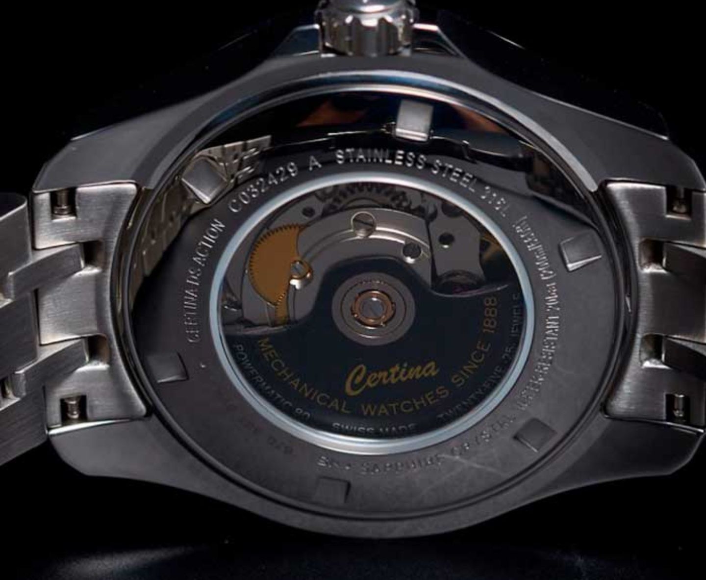 CERTINA DS Action GMT C032.429.11.051.00 Swiss Made механика