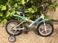 Bicicleta Infantil com Rodas de Apoio