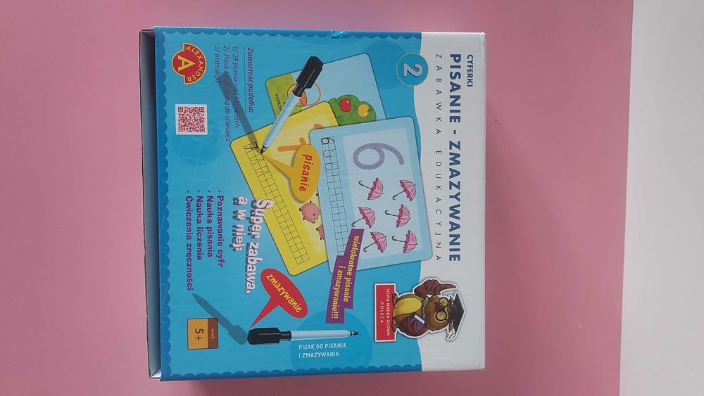 Alexander pisanie-zmazywanie cyferki