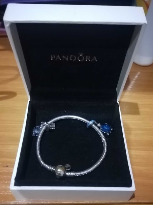 Срібний браслет Pandora Disney Minnie Mouse  18 см